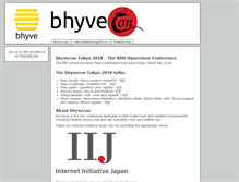 Tablet Screenshot of bhyvecon.org